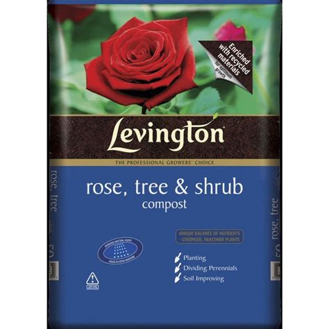 50l Rose Tree And Shrub Compost Levington Compost Peat Free Multi