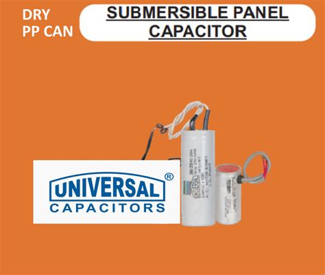 Submersible Pump Panel Capacitors At Rs Piece Capacitor In Kolkata