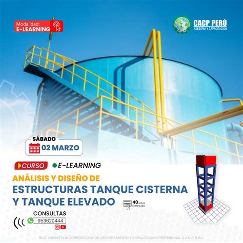 Cacp Per Curso An Lisis Y Dise O De Estructuras Tanque Cisterna Y