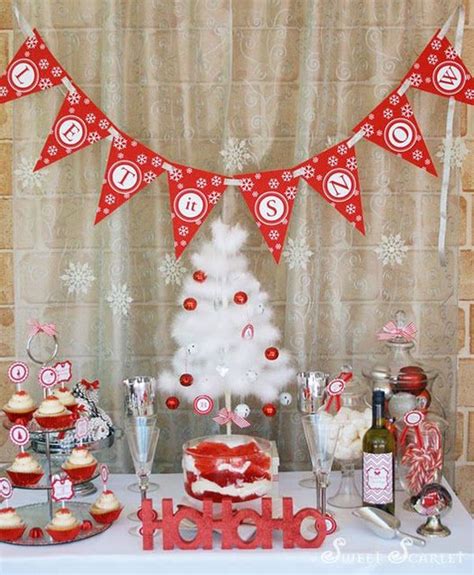 Office Christmas Party Decoration Ideas