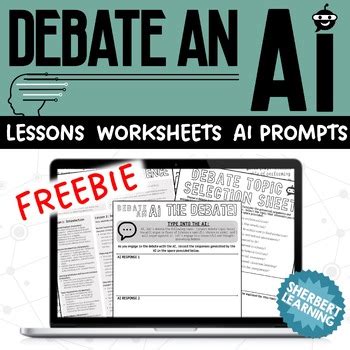 Debate an AI - FREEBIE - Engage Students in Critical Thinking with AI ...