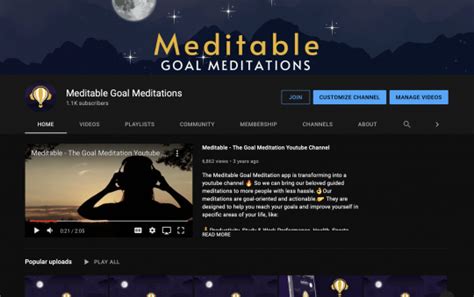 Meditable Guided Meditation Youtube Channel - Andras Keleti