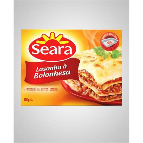 Lasanha Seara Bolonhesa Gramas Supermercado Dit O Supermercado