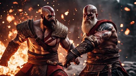 God Of War Ps5 ⚔️ Kratos Vs Baldur 🔥 Intense Boss Fight 4k Ultra Hd