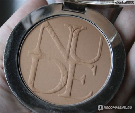 Бронзирующая пудра Dior Diorskin Nude Tan Мой летний фаворит Dior