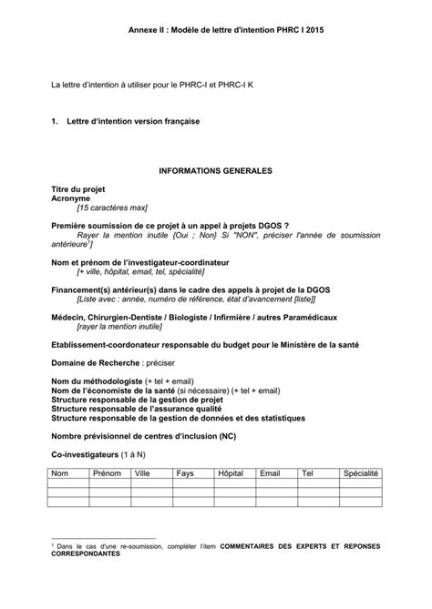 Exemple De Lettre De Soumission Pour Appel D Offre