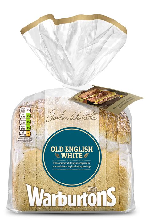 Old English White G Sliced White Bread Warburtons