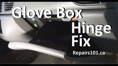 Glove Box Hinge Fix Youtube