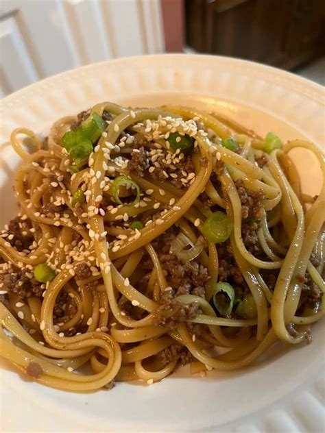 Mongolian Ground Beef Noodles Skinny Daily Recipes