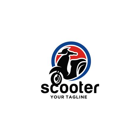 Scooter Logo Design Vector Template 7944516 Vector Art At Vecteezy