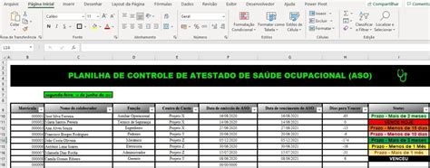 Planilha Atestado De Sa De Ocupacional Exames Modelo Mercadolivre