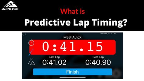 What Is A Predicted Lap Time Youtube