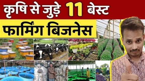 गांव में शुरू करें 11 कृषि बिजनेस🚀 Top 10 Most Profitable Agriculture Farming Business Ideas