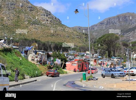 Cape town, South africa - October 13, 2013 - Family in slums in Cape ...