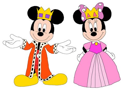 Mickey Mouse Clipart Royal Mickey Princess Png Download Full Size