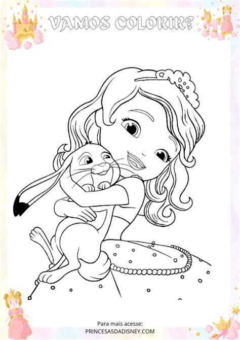 Princesinha Sofia Para Colorir Desenhos Para Colorir Grupoats