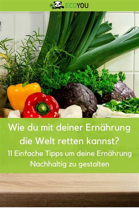 Nachhaltige Ern Hrung Tipps F R Eine Bessere Zukunft I Ecoyou