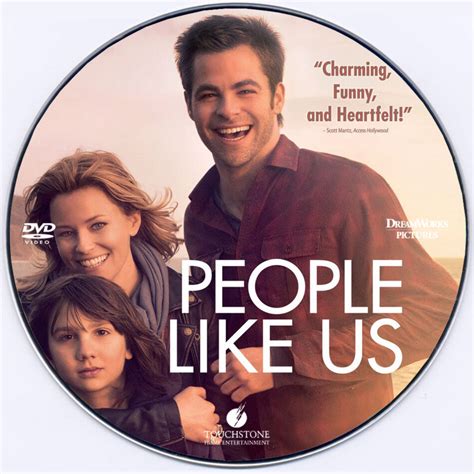 People Like Us (2012) R0 Custom - Movie DVD - DVD Label