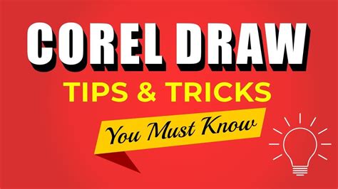 Corel Draw Tips And Tricks For Beginners Youtube