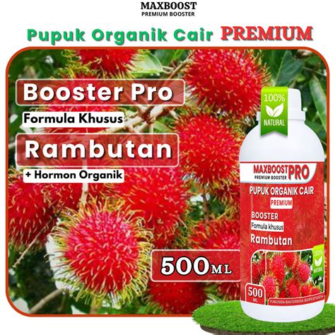 Jual Pupuk Organik Cair Plus Hormon Organik Buah Rambutan Poc Kompos