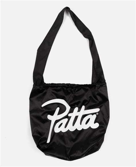 Patta Tactical Packable Tote Bag Black Patta Uk