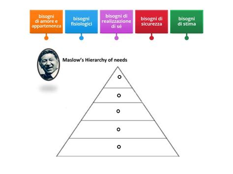 Piramide Dei Bisogni Di Maslow Gerarchia Dei Bisogni Labelled Diagram