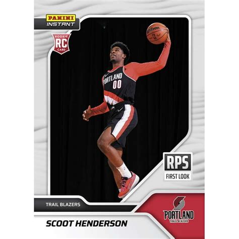 Nba 2023 24 Instant Rps First Look Basketball Scoot Henderson Rps 3