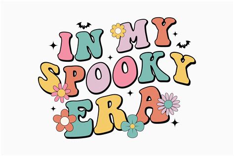 Halloween In My Spooky Era Retro Svg Graphic By Svg Box Creative Fabrica