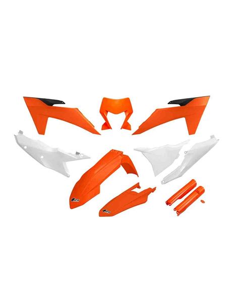 KIT PLASTICOS UFO KTM EXC 150 300 2024 EXCF 250 500 2024 COLOR OEM