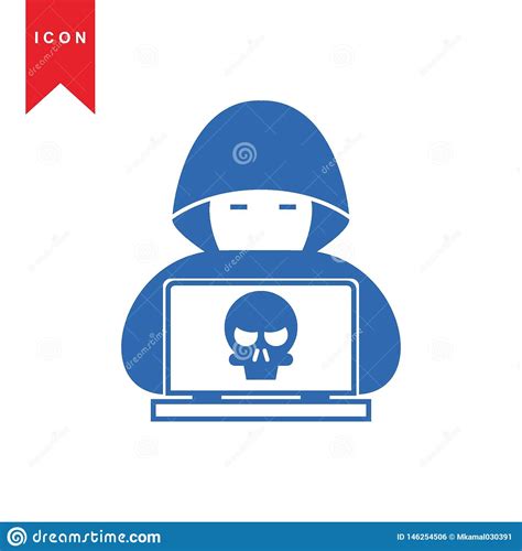 Iconos Del Pirata Inform tico Stock de ilustración Ilustración de