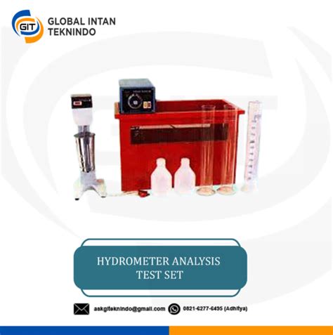 Hydrometer Analysis Test Set Pt Global Intan Teknindo