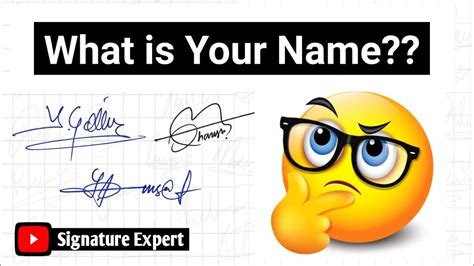 Signature Style Of My Name How To Signature Your Name Signature