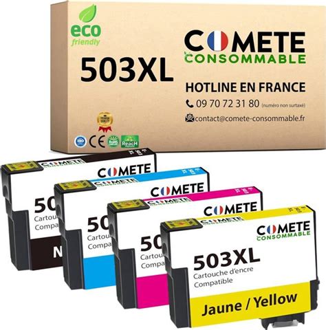 Comete Marque Fran Aise Xl Cartouches D Encre Compatibles Avec