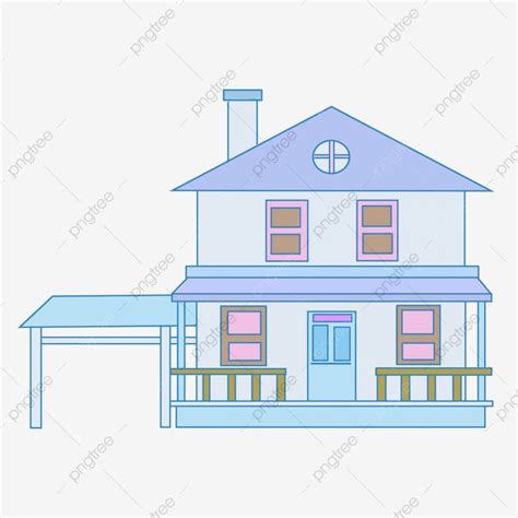 Cartoon Story Hd Transparent Two Story House Cartoon Building House