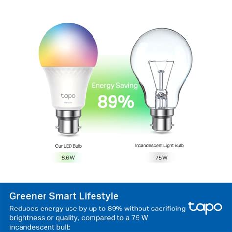 Tapo L535B Smart WiFi Light Bulb Multicolor TP Link United Kingdom