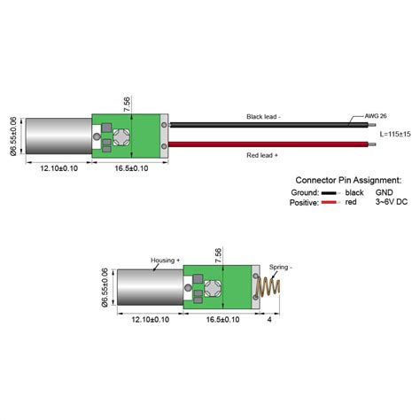 Economical Green Dot Laser VLM 520 04 Series