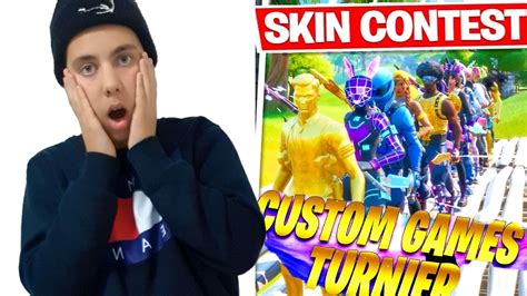 Fortnite Skin Contest Live Custom Games Turnier Fortnite Abo