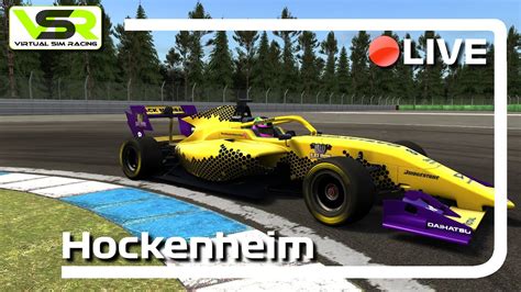 Assetto Corsa Vsr Formel Meisterschaft Hockenheim Youtube