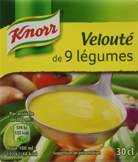 Knorr Soupe Velout De L Gumes Cl Lot De Amazon Fr Epicerie