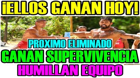 POR FIN FILTRAN QUIEN GANA SUPERVIVENCIA ROJO ELIMINADO Y HUMILLAN