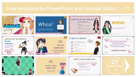 Anime style Template - PowerPoint Templates and Google Slides