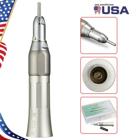 NSK Style Dental Slow Low Speed Straight Handpiece Nose Cone For Prophy