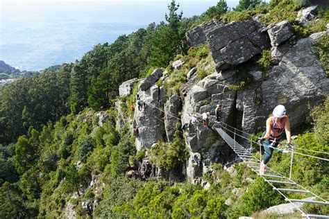 2024 Experiencia Privada de Escalada Vía ferrata Senda do Santo