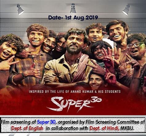 Divya vaghela's blog: Movie review of Super 30.