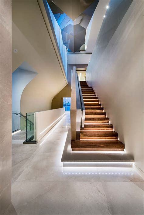 Trendy Interior Stair Lights Modern Stair Lighting Solutions