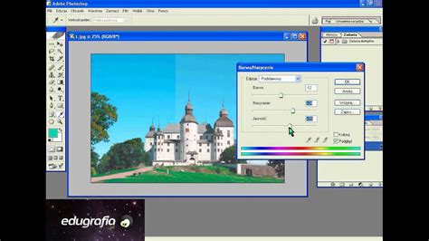 Kurs Photoshop 9 Zmiana Koloru Obrazka YouTube