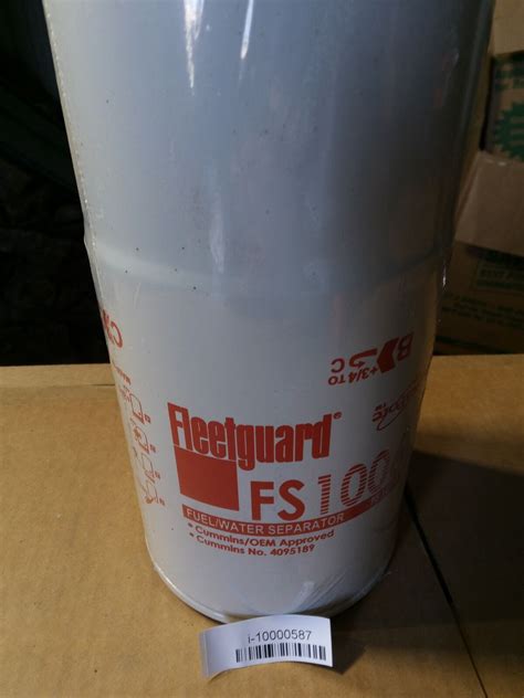 FLEETGUARD FS1006 - Fuel filter cross reference