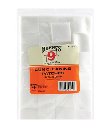 Hoppe S Gun Cleaning Patches Corlane Sporting Goods Ltd