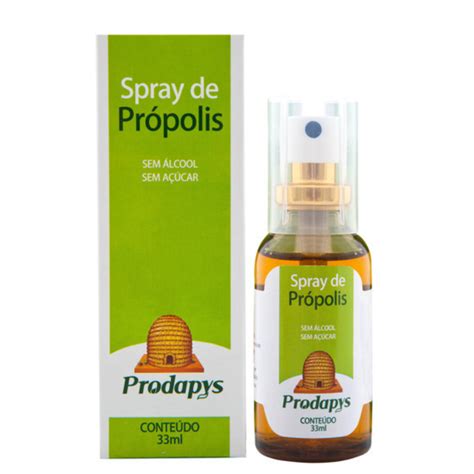 Spray de Própolis sem Álcool e sem Açúcar Prodapys 33ml