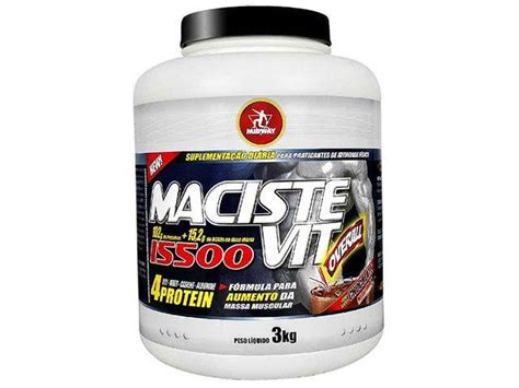 Maciste Vit Overall Kg Chocolate Midwaylabs Hipercal Rico